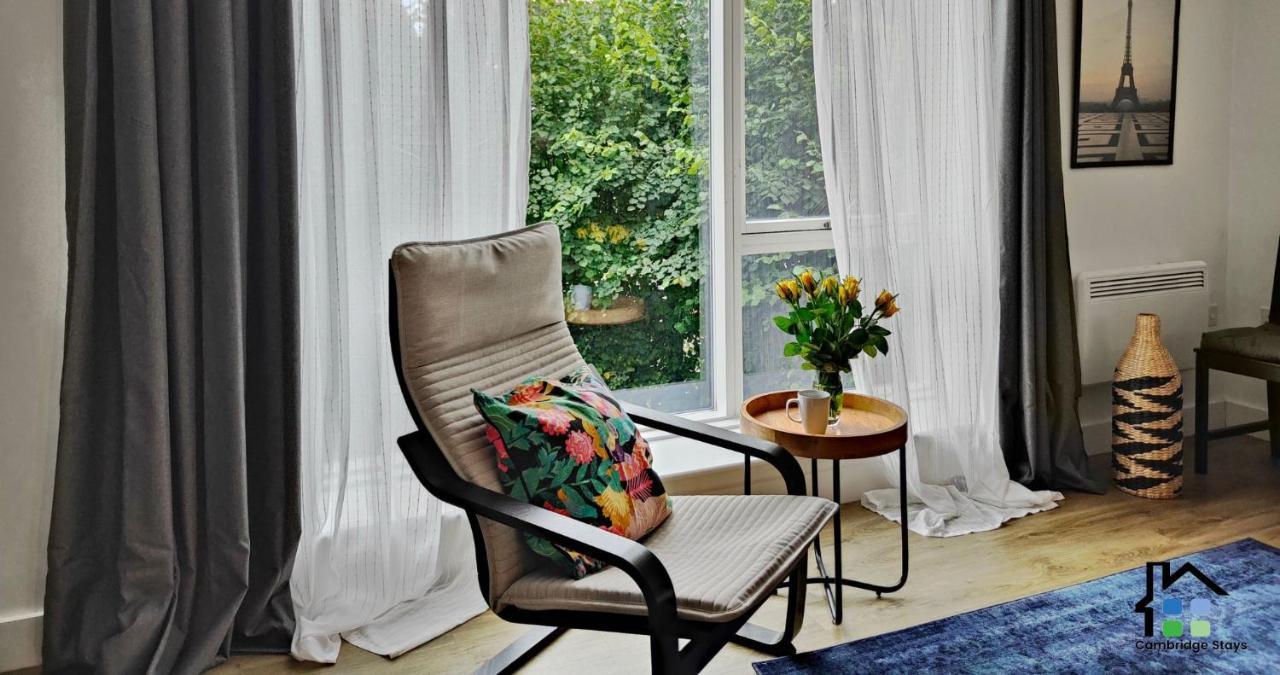 Cambridge Stays Riverside 2Br Flat-Walk To Centre-Parking-Balcony Exterior foto